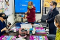 (取自國立教育廣播電台)臺北市南湖國小致力推動國際交流活動，除了與新加坡學校固定互訪交流外，3年前也和日本山形縣西川町西川小學展開交流，南湖學生到日本體驗課堂學習、傳統文化以及難得的滑雪課程，同學們在細雪紛飛的滑雪場「滑」出了人生的第一步。南湖國小表示，疫 ...(略)