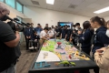 台南市的南科實中的同學交流活動場景。（楊淑雅提供）來自台灣台南市的南科實中，日前與位於德州近休士頓的斯坦福數理重點學校(StaffordSTEMMagnetAcademy,SSMA)經由駐休士頓台北經濟文化辦事處教育組牽線聯繫，終於在美國校園相見歡，雙方師 ...(略)