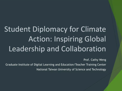 【Events】NTUST Professor Inspires Students at High School Climate Action Online Forum