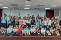 ProfessorJiun-HueiProtyWuofNationalTaiwanUniversityledagroupofuniversitystudentstohave“MeetandGreet”eventswithstudentsfromSikouE ...(略)