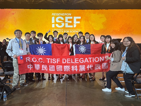 【News】Taiwan Students Shine at 2023 Regeneron International Science and Engineering Fair (ISEF) in Texas