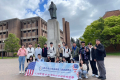 日前，由松山工農何杉友校長帶領18位師生至美國西雅圖進行一場10天8夜的國際交流。(照片/松山工農提供)(中時新聞網/王雅芬報導) 日前，由松山工農何杉友校長帶領18位師生至美國西雅圖進行一場10天8夜的國際交流。包含在西雅圖社區大學的主題式學習；華盛頓大 ...(略)