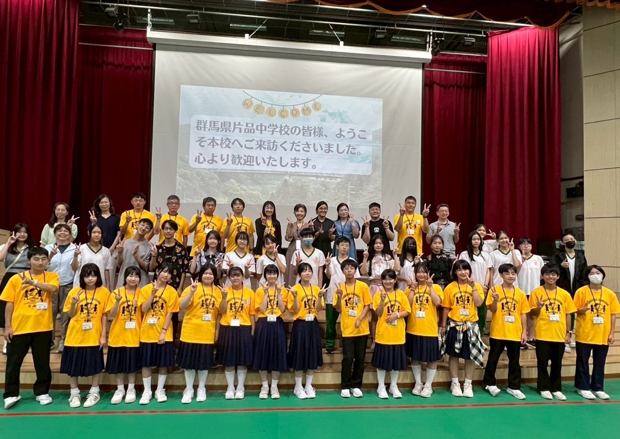 臺日友誼綻放─群馬縣片品中學蒞臨西湖圖片