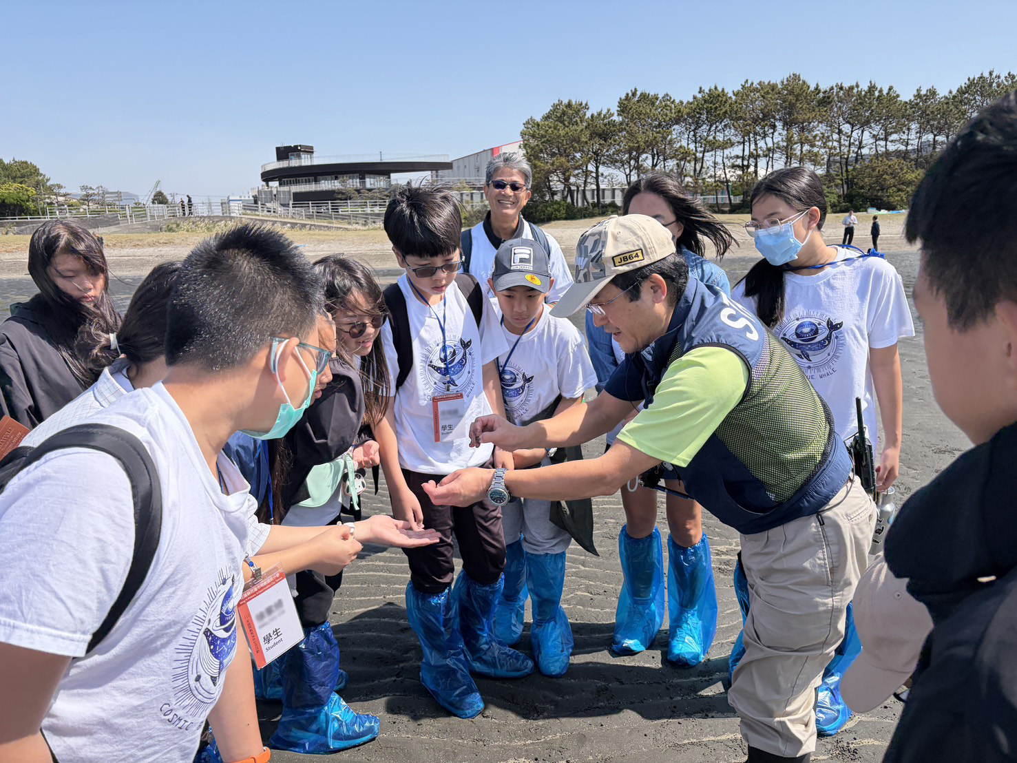 花蓮縣明義國小為拓展學生國際視野，�圖片