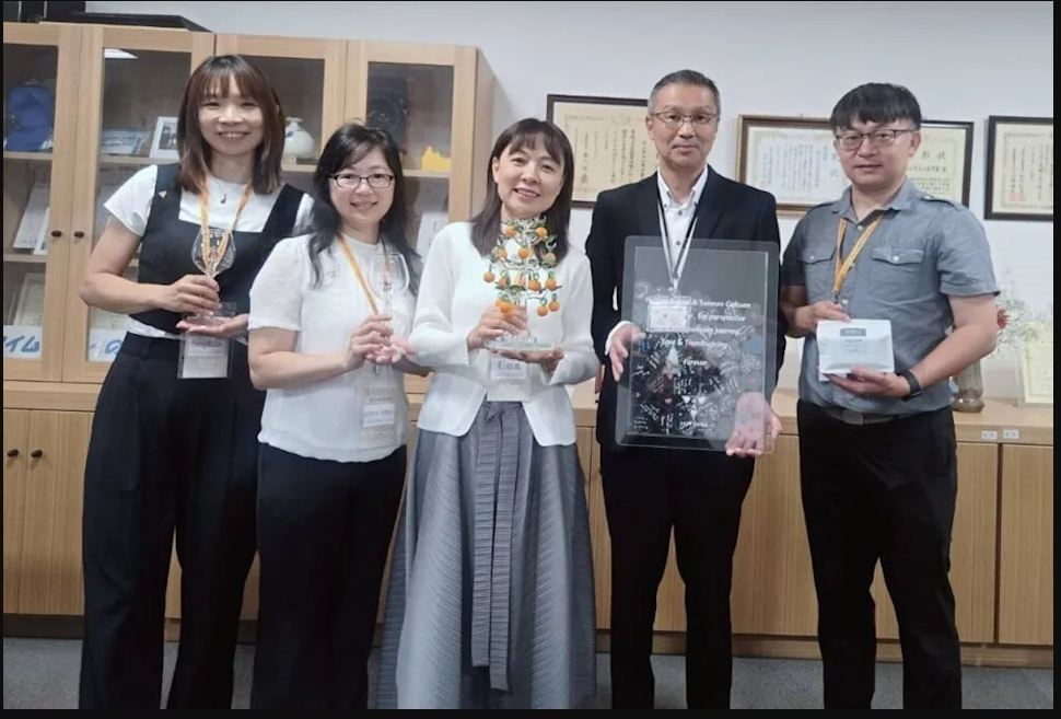 為積極落實國際教育交流,竹市培英國中圖片