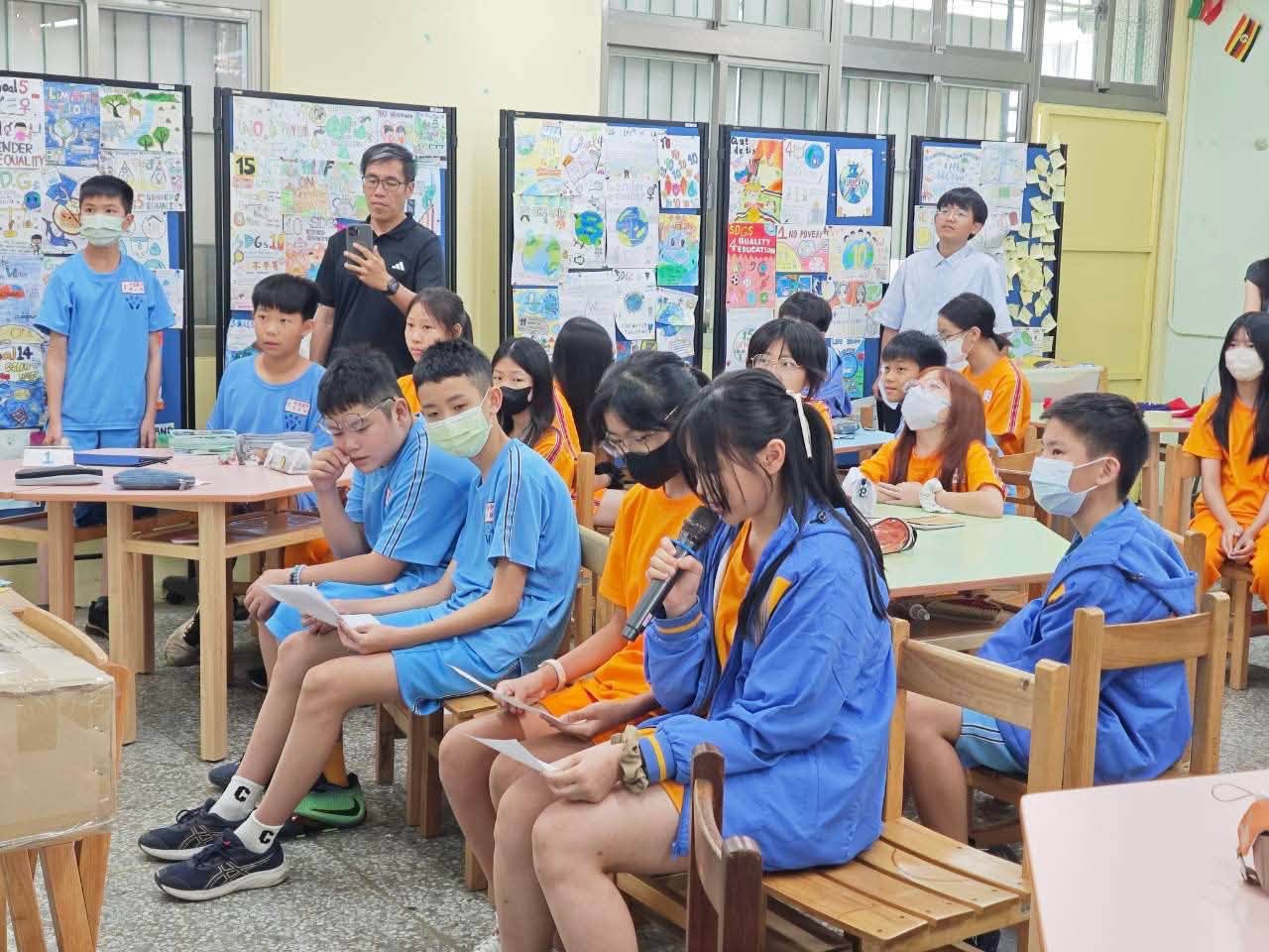 【國際交流】一箱一世界:以文化包裹開啟桃園建國國中與韓國全谷高中的跨文化 學習之旅相關照片