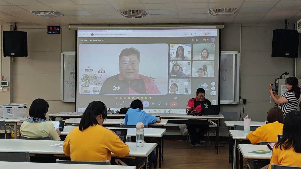 【國際交流】Hello World臺日線上交流：桃園市建國國中讓世界走進教室相關照片