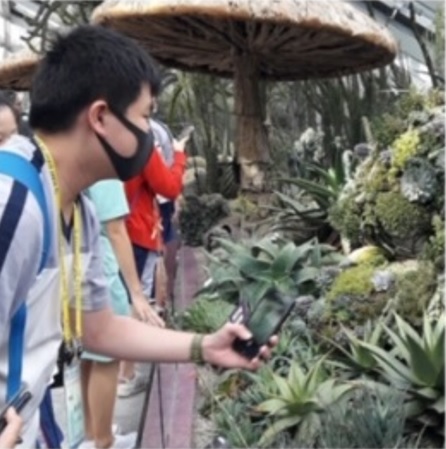 教育旅行招生海報 鍾芷芬校長在交流活圖片