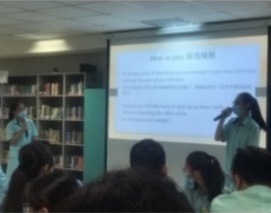 教育旅行招生海報 鍾芷芬校長在交流活圖片